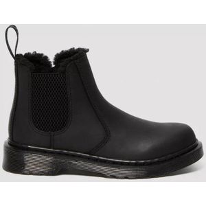 Dr. Martens - 2976 Leonore Mono T - Chelsea Boots - Zwart - Leer - Kunstbont