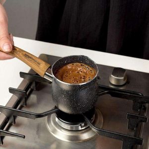 Smeltkroes, 300 ml, Turkse koffiepot met granieten coating voor de bereiding van Turkse koffie