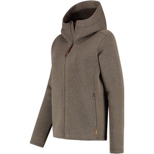 MGO - Macy - Outdoorvest - Donkerbruin - Fleecevest