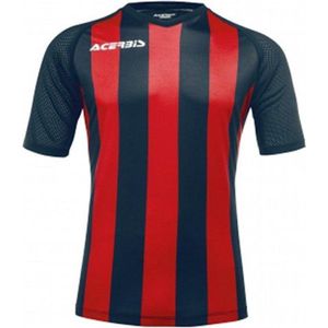 Acerbis Sports JOHAN STRIPED S/SL JERSEY (Sportshirt) BLUE/RED XL