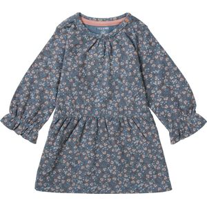 Noppies Girls dress Vella long sleeve allover Print Meisjes Jurk - Stormy weather - Maat 86