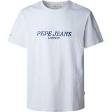 Pepe Jeans Shirt 'Tadeo Tee'  navy / wit