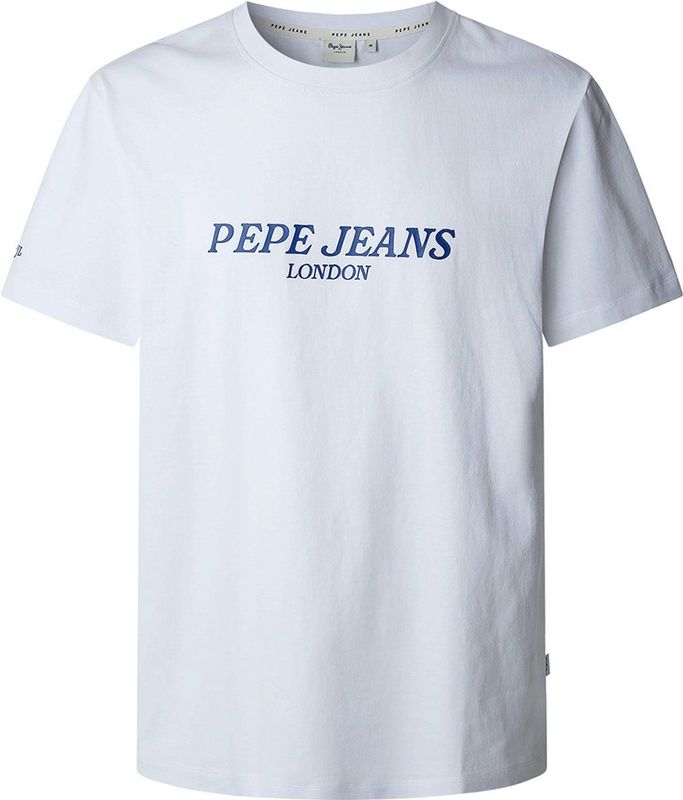 Pepe Jeans Shirt 'Tadeo Tee'  navy / wit