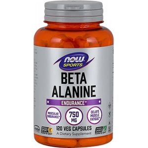 Beta-Alanine 750mg (Caps) - 120 capsules
