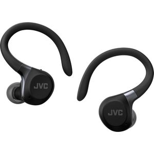 JVC - HA-EC75T - Sports Hoofdtelefoon - Zwart - Draadloos - Noise Cancelling - Waterdicht
