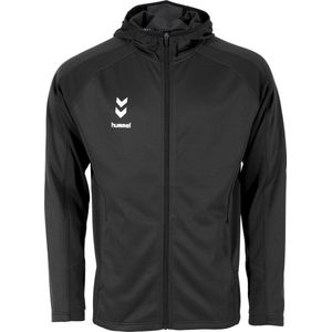 hummel Ground Hooded Training Jacket Sportjas Unisex - Maat S
