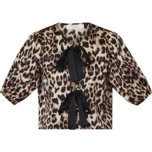 SISTERS POINT - Nell-top - Blouse - Leo - Panterprint