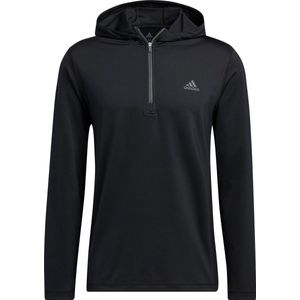 Adidas Hoodie Novelty Golf Heren Polyester Zwart Maat S