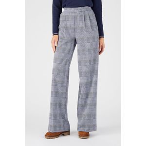 Damart - Wijde broek van milanobreisel - Dames - Blauw - 52