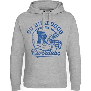 Riverdale Go Bulldogs Vintage Epic Hoodie Heather-Grey-S
