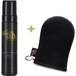 Bondi Sands Self Tanning Foam Ultra Dark & Applica