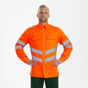 Engel Safety overhemd 7011-194 - Hi-vis Orange - 39/40