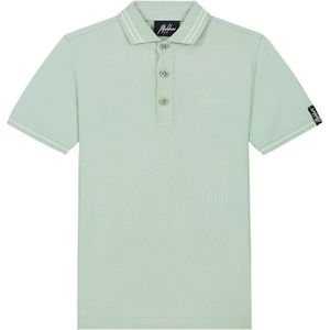 Polo shirt signature - Aqua grijs/mint