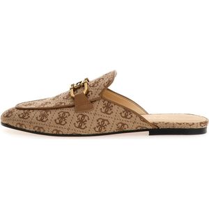 Guess Bommiya3 Dames Mocassins - Beige Bruin - Maat 39