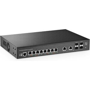 Equivera Netwerkswitch - 10-poorts Gigabit - 2.5G/10G Ethernet