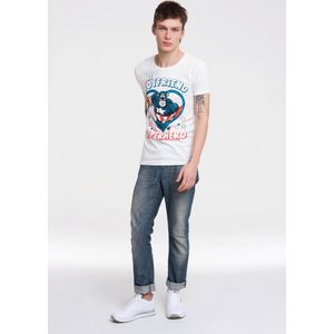 Logoshirt T-Shirt Marvel - Captain America - Boyfriend