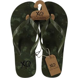 Xq Footwear Teenslipper Army Heren Eva Legergroen Maat 44