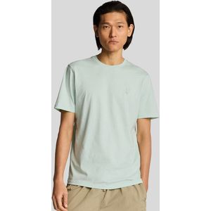 Lyle And Scott - Superfine Katoenen T-shirt - Groen