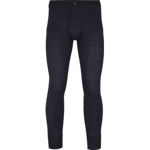 Gotzburg heren lange onderbroek met gulp (1-pack) - middenblauw gestreept - Maat: M