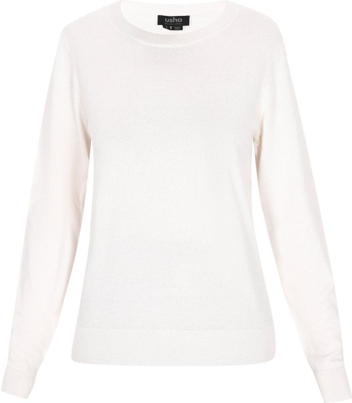 Usha - Sweater - Regular Fit - Okr ronde Hals - Lange Mouwen