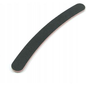 Zwarte Nagelvijl Bananenmodel 100/100 - Professioneel & Thuisgebruik