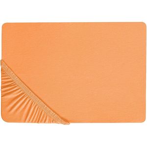 JANBU - Laken - Oranje - 90 x 200 cm - Katoen
