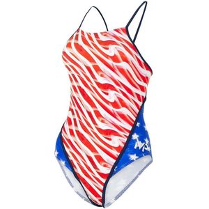 Michael Phelps - Aqua Sphere - Badpak - Blauw/Rood - Dames