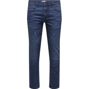 Only & Sons Jeans Onsloom Slim One Dbd 6455 Pim Dnm Vd 22026455 Dark Blue Denim Mannen Maat - W29 X L34