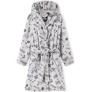 Gaming Kamerjas voor Jongens 7-14 Jaar, Fleece Badjas met Capuchon