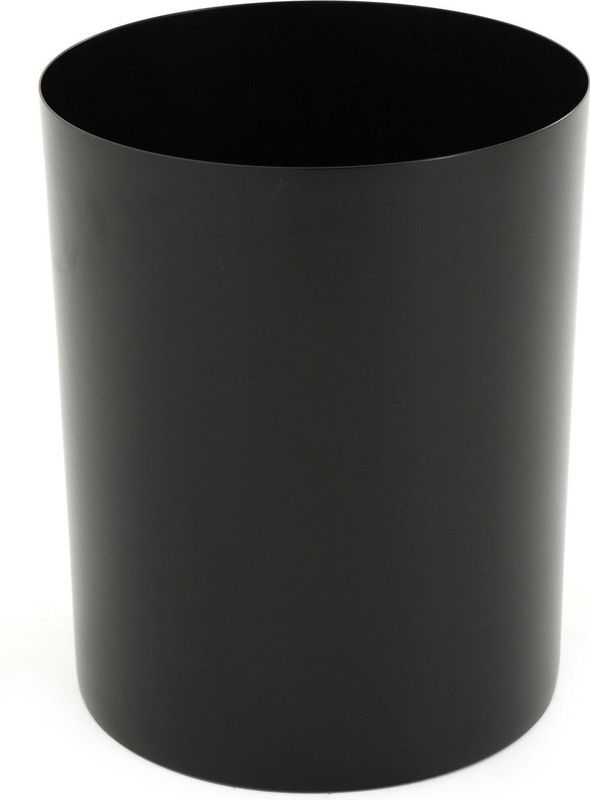 V-PART - Prullenbak - Zwart - 20 L - Staal