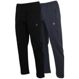 2-Pack Donnay - Stretch Joggingbroek (Jorge) - Sportbroek - Heren - Black/Navy (919) - maat S