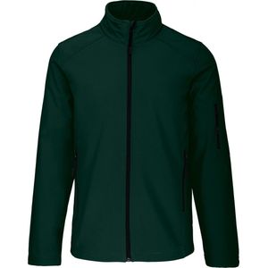 Jas Heren 4XL Kariban Lange mouw Bottle Green 95% Polyester, 5% Elasthan