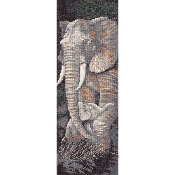 Lanarte - borduurpakket - olifant met jong - Knutselspullen online |  Grootste aanbod | beslist.nl