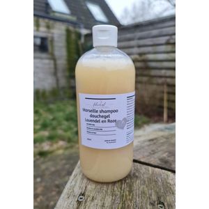 Biologische Marseille - Vloeibare Shampoo en Douchegel - Lavendel - 500ml