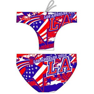 Turbo La Stars Zwemslip Rood XL Man