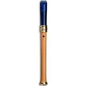 Mollenhauer 1119B Adris Traumfluit Sopran Barock, dubbel, Nachtblauw - Sopraan blokfluit (Barok)