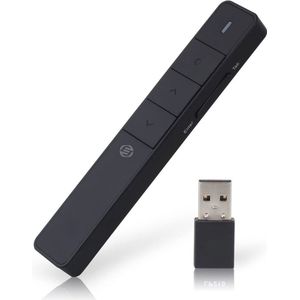 Equivera Presentatie Klikker - Presentatie Clicker - Presentatieklikker - Draadloze Presenter - Presentatie Pointer - Presentatie Afstandsbediening - Draadloze Klikker - Laser Pointer - PowerPoint afstandsbediening - Voor de beste presentatie ervarin