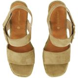 Tom Tailor Sandalen met sleehak en gesp