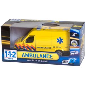 112 Ambulance met licht en geluid - 1:43