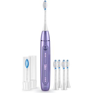 Silk'n SonicYou Elektrische Tandenborstel Geschenkset - met 4-Pack Witte opzetborstels - Lila