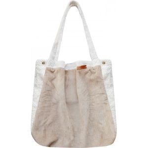 Your Wishes - Katoenen tas - Tote bag katoen - Tote bags - Grote Luiertas Teddy Corduroy Rib