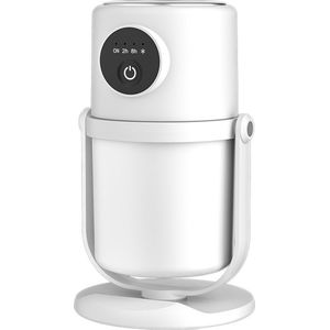 luchtbevochtigers - Quiet Cool Mist Luchtbevochtiger - Luchtbevochtigers met koele mist voor thuis - Air Humidifier With Lighting - Voor Suitable For Desks Homes And Offices - Klein - Wit