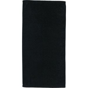 Cawo Lifestyle Uni Handdoek Zwart 50x100