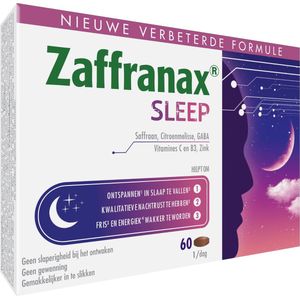 Zaffranax Sleep - Kwalitatieve nachtrust - 60 capsules