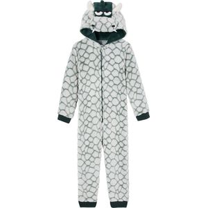 Pyjamapak - Groen - Overpyjama met Capuchon - Draak voor Jongens