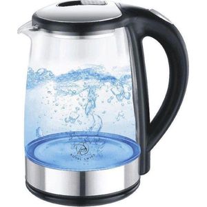 Royal Swiss - Waterkoker - Glazen met LED - Waterkoker 1,7 liter