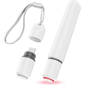 Draagbare jeukverlichter - Oplaadbaar - USB-C compatibel - Veilig en draagbaar - Gebruikt pulsen om jeuk te verlichten - Wit