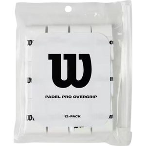 Wilson Overgrip Padel Pro Wit 12 Pack