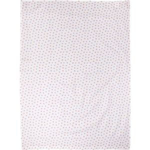 MamaLoes Jersey Bloemen 100 x 150 cm Ledikantlaken