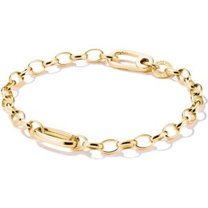 Thomas Sabo - Charm Club - Charm-armband - Geel Goud - 15 cm